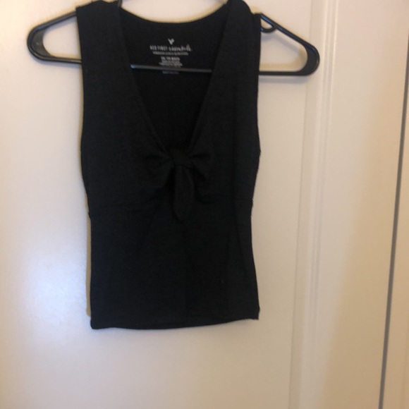 American eagle black bow tie tank top - Picture 2 of 4